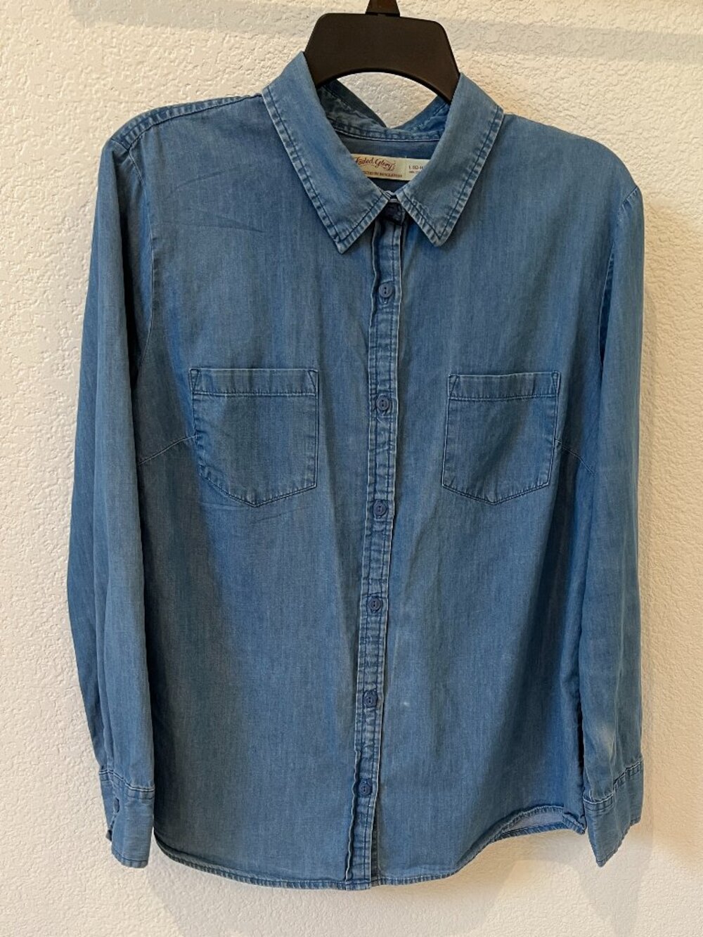 Faded Glory Denim Tops for Women